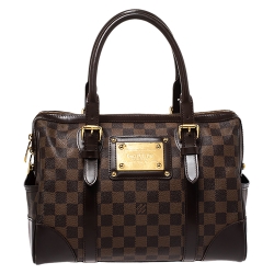 Pre Owned Louis Vuitton Damier Ebene Canvas Berkeley Bag