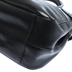 Pre Owned Louis Vuitton Black Epi Leather Passy PM Bag
