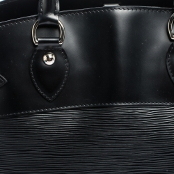 Pre Owned Louis Vuitton Black Epi Leather Passy PM Bag