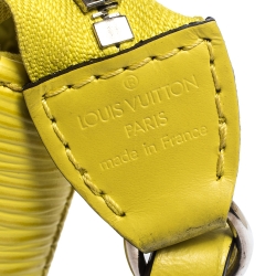 Pre Owned Louis Vuitton Pistache Epi Leather Pochette Accessoires Bag