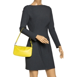 Pre Owned Louis Vuitton Pistache Epi Leather Pochette Accessoires Bag