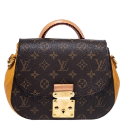 Louis Vuitton Eden Noe Monogram Canvas Shoulder Bag Brown