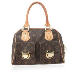 Pre Owned Louis Vuitton Monogram Canvas Manhattan PM Satchel