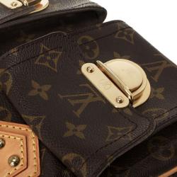 Pre Owned Louis Vuitton Monogram Canvas Manhattan PM Satchel