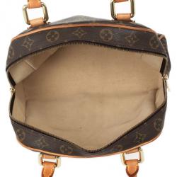Pre Owned Louis Vuitton Monogram Canvas Manhattan PM Satchel