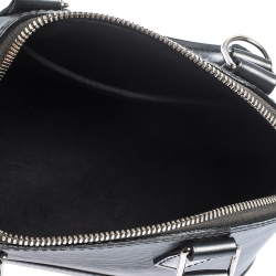 Pre Owned Louis Vuitton Anthracite Nacre Epi Leather Alma BB Bag