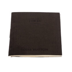 Pre Owned Louis Vuitton Anthracite Nacre Epi Leather Alma BB Bag