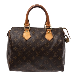 مملوكة مسبقًا Louis Vuitton Monogram Canvas Speedy 25 Bag