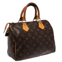 مملوكة مسبقًا Louis Vuitton Monogram Canvas Speedy 25 Bag