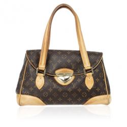 Pre Owned Louis Vuitton Monogram Canvas Beverly GM Satchel