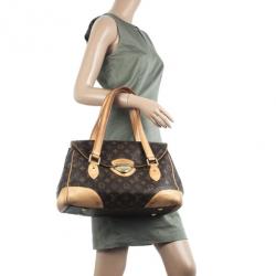 Pre Owned Louis Vuitton Monogram Canvas Beverly GM Satchel