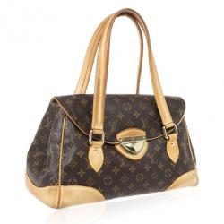 Pre Owned Louis Vuitton Monogram Canvas Beverly GM Satchel