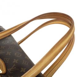 Pre Owned Louis Vuitton Monogram Canvas Beverly GM Satchel