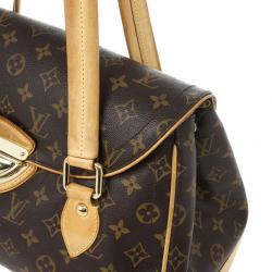 Pre Owned Louis Vuitton Monogram Canvas Beverly GM Satchel