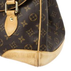 Pre Owned Louis Vuitton Monogram Canvas Beverly GM Satchel