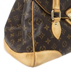Pre Owned Louis Vuitton Monogram Canvas Beverly GM Satchel