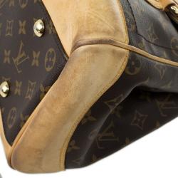 Pre Owned Louis Vuitton Monogram Canvas Beverly GM Satchel