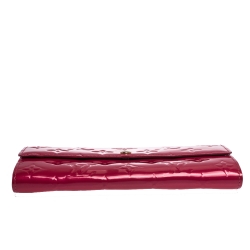 Louis Vuitton Rose Pop Monogram Vernis Sarah Wallet