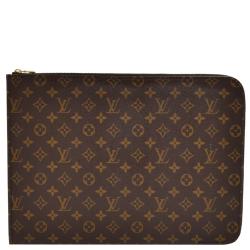 Louis Vuitton document poche laptop case clutch, Luxury, Bags & Wallets on  Carousell