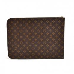 Pre Owned Louis Vuitton Monogram Canvas Poche Documents Clutch Bag