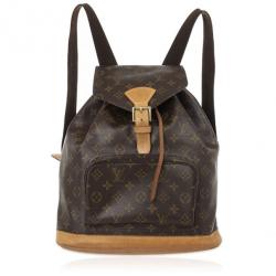 Pre Owned Louis Vuitton Monogram Canvas Montsouris GM Backpack 
