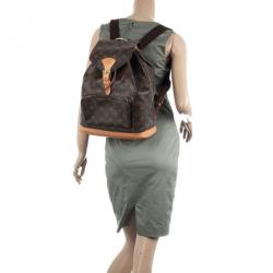 Pre Owned Louis Vuitton Monogram Canvas Montsouris GM Backpack 