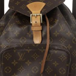 Pre Owned Louis Vuitton Monogram Canvas Montsouris GM Backpack 