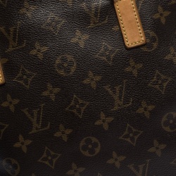 Pre Owned Louis Vuitton Monogram Canvas Cabas Piano Bag