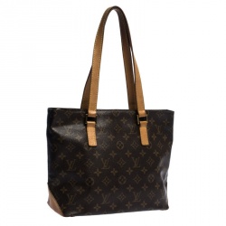 Pre Owned Louis Vuitton Monogram Canvas Cabas Piano Bag