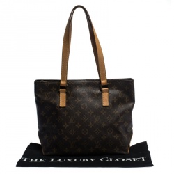 Pre Owned Louis Vuitton Monogram Canvas Cabas Piano Bag