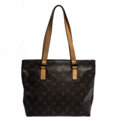Pre Owned Louis Vuitton Monogram Canvas Cabas Piano Bag