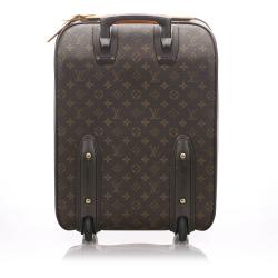Pre Owned Louis Vuitton Monogram Canvas Pegase 45 Bag