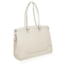 مملوكة مسبقًا Louis Vuitton White Epi Leather Madeleine GM Bag