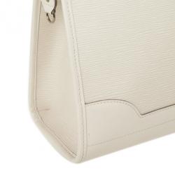 مملوكة مسبقًا Louis Vuitton White Epi Leather Madeleine GM Bag