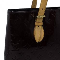 Pre Owned Louis Vuitton Purple Amarante Monogram Vernis Brentwood Tote