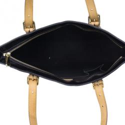 Pre Owned Louis Vuitton Purple Amarante Monogram Vernis Brentwood Tote