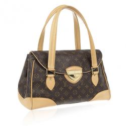 Pre Owned Louis Vuitton Monogram Canvas Beverly GM Satchel