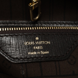 Pre Owned Louis Vuitton Monogram Idylle Canvas Neverfull MM Bag