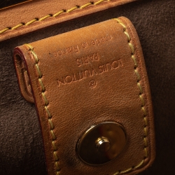 Pre Owned Louis Vuitton Black Multicolore Monogram Canvas Judy GM Bag            