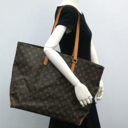Pre Owned Louis Vuitton Monogram Cabas Mezzo Tote