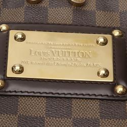 Pre Owned Louis Vuitton Damier Ebene Canvas Berkeley Bag