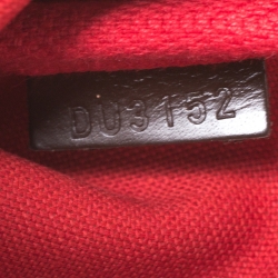 Pre Owned Louis Vuitton Damier Ebene Canvas Eva Pochette