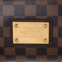 Pre Owned Louis Vuitton Damier Ebene Canvas Eva Pochette