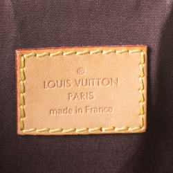Pre Owned Louis Vuitton Amarante Monogram Vernis Leather Alma PM Bag