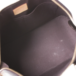 Pre Owned Louis Vuitton Amarante Monogram Vernis Leather Alma PM Bag