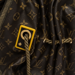 Pre Owned Louis Vuitton Monogram Canvas and Leather Limited Edition Kalahari GM Bag