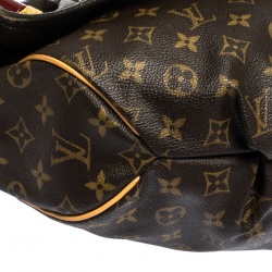 Pre Owned Louis Vuitton Monogram Canvas and Leather Limited Edition Kalahari GM Bag
