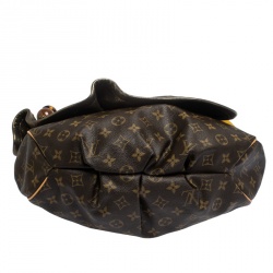 Pre Owned Louis Vuitton Monogram Canvas and Leather Limited Edition Kalahari GM Bag