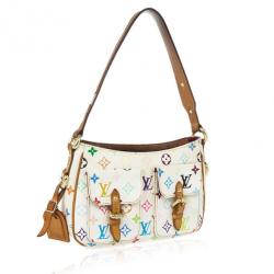 مملوكة مسبقًا Louis Vuitton Monogram Multicolor White Lodge PM