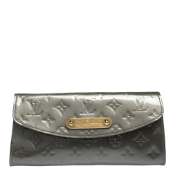 Louis Vuitton Gris Art Deco Monogram Vernis Sunset Boulevard Clutch